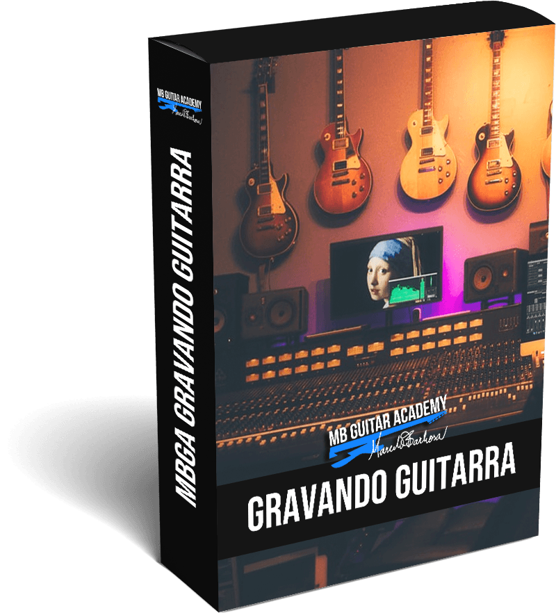 Capa do curso Gravando Guitarra